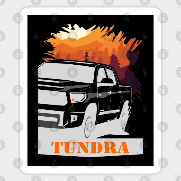 Tundra Offroad Magnet by gaplexio